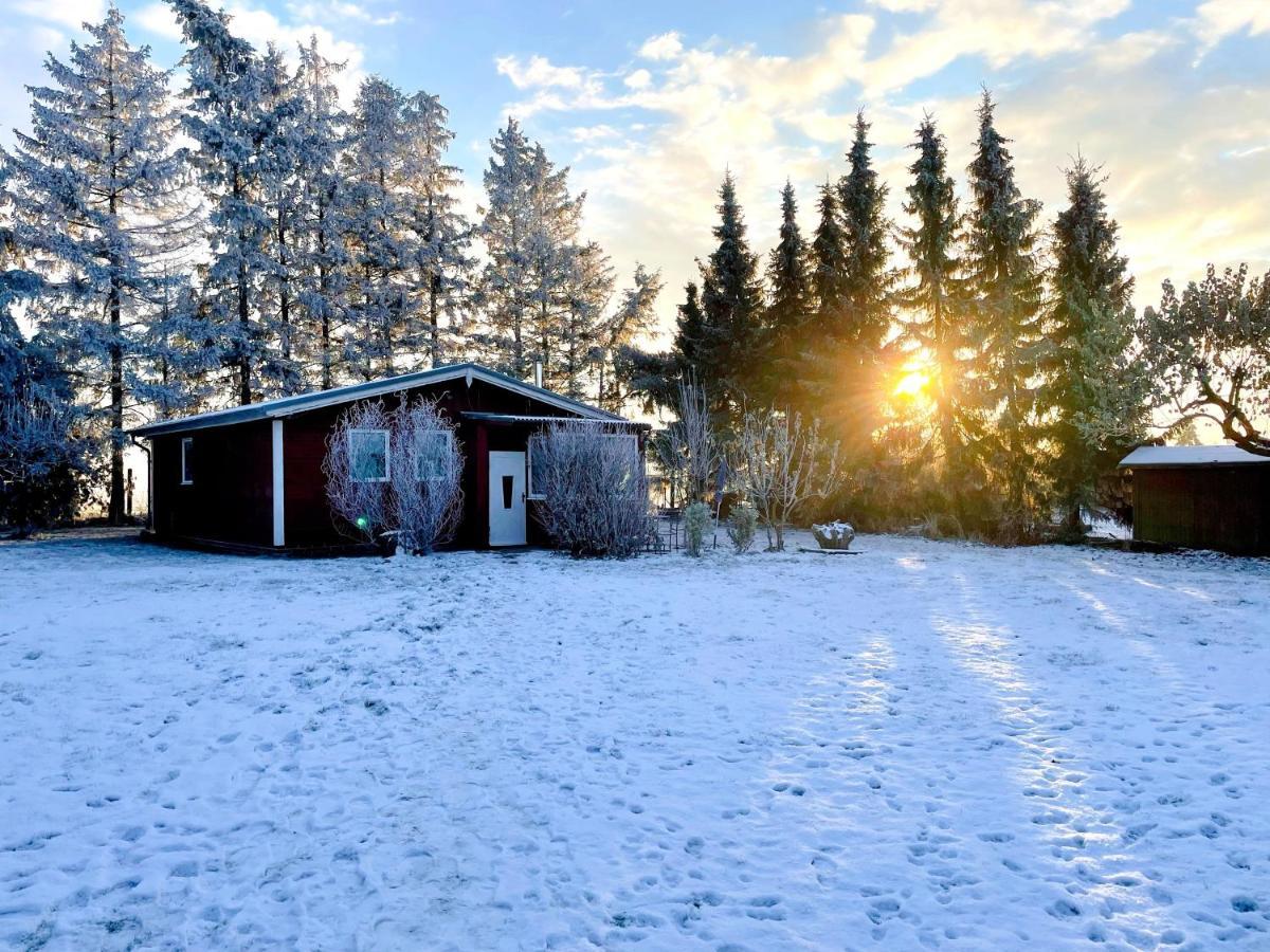 Landhaus Mit Pool, Bungalow In Der Natur Hohenbollentin Exterior foto