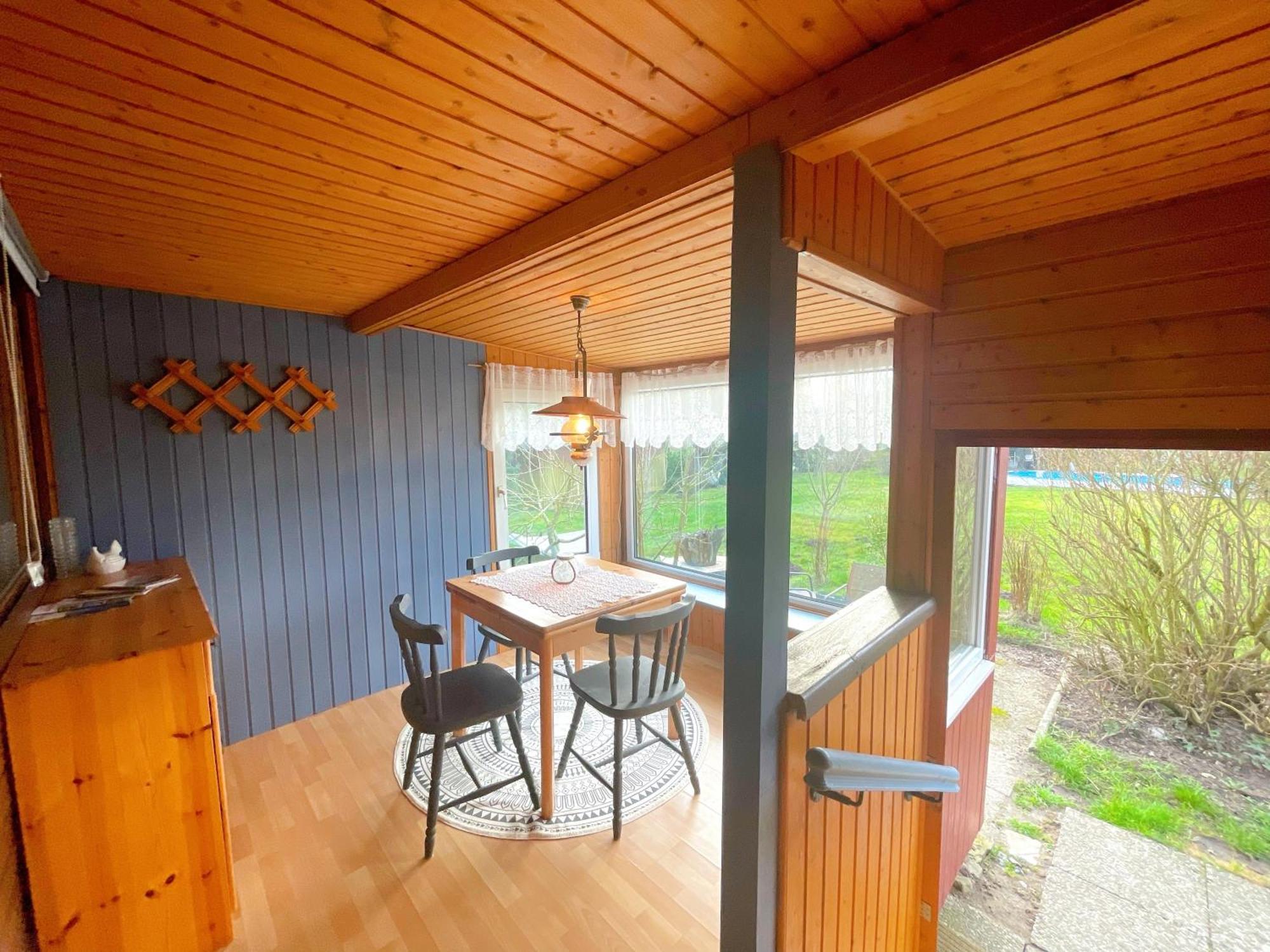 Landhaus Mit Pool, Bungalow In Der Natur Hohenbollentin Exterior foto